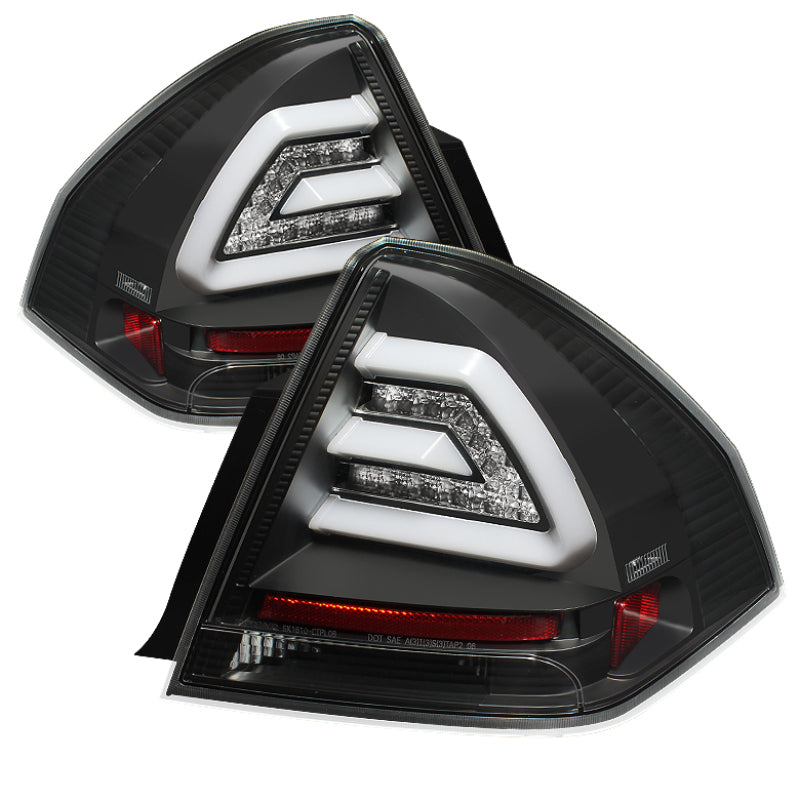 Spyder Chevy Impala 2006-2013 LED Tail Lights Black ALT-YD-CHIP06-LED-BK Tail Lights SPYDER