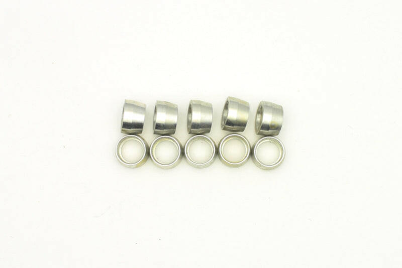 DeatschWerks Replacement PTFE Hose End Olive Insert 6AN (Pack of 10) Fittings DeatschWerks