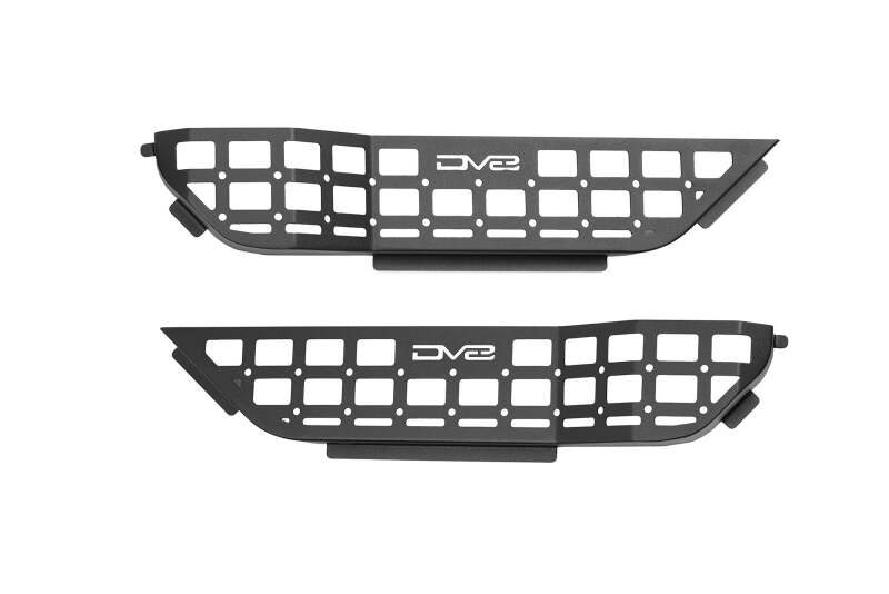 DV8 Offroad 18-20 Jeep Wrangler (JL)/Gladiator (JT) Front Door Pocket Molle Panels Exterior Trim DV8 Offroad