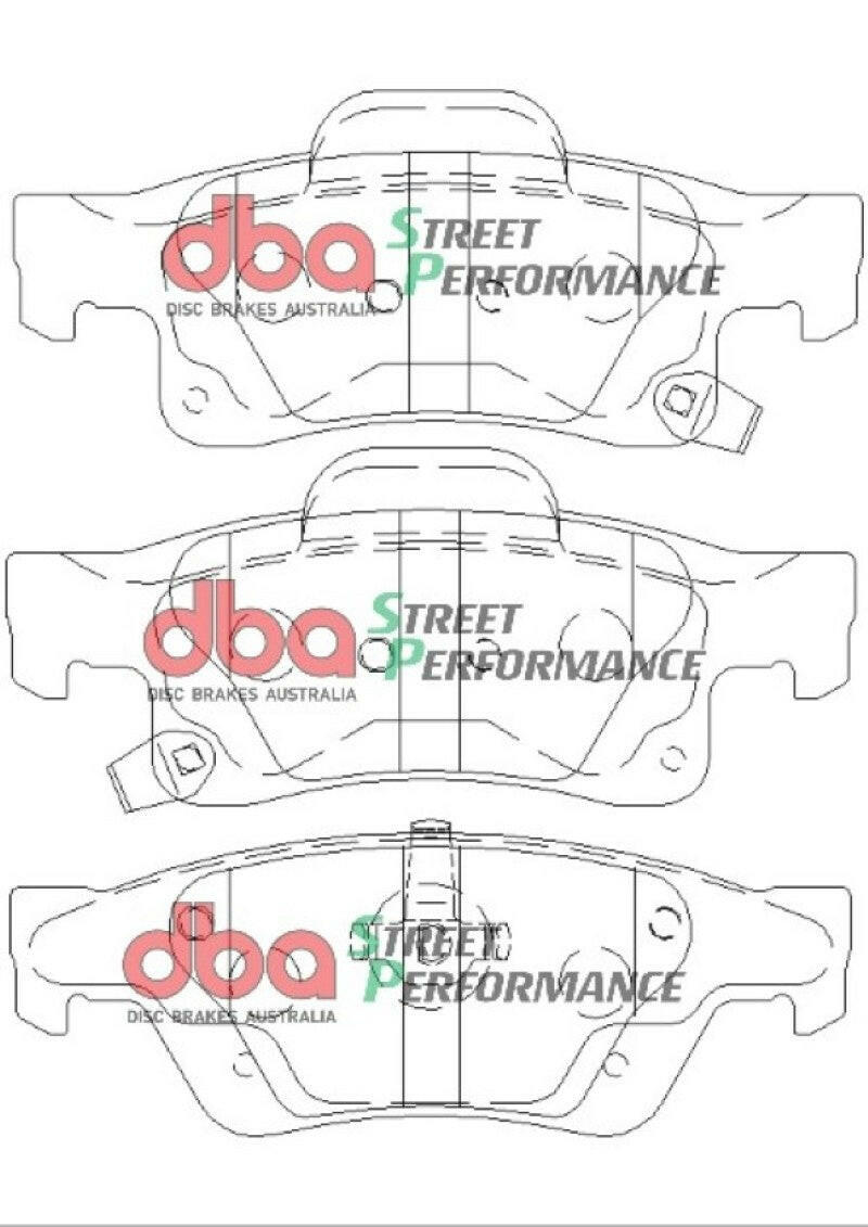 DBA 10-15 Camaro SP500 Front Brake Pads Brake Pads - Performance DBA