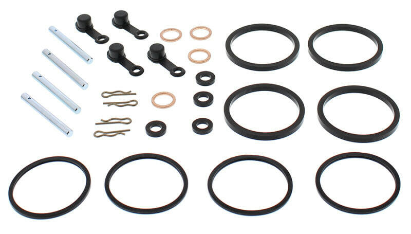 All Balls Racing 1993 Suzuki GSX1100F Caliper Rebuild Kit Front Brake Caliper Rebuild Kits All Balls Racing