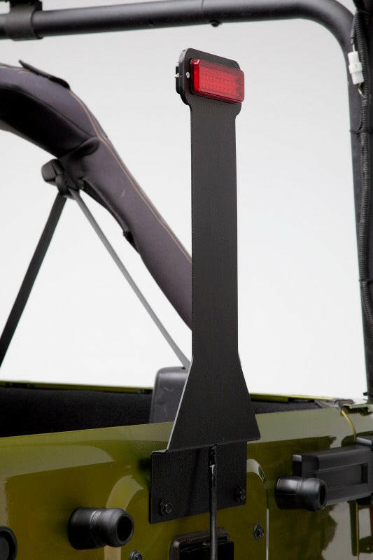 Body Armor 4x4 87-18 Jeep Wrangler Elevated Third Brake Light Brake Lights Body Armor 4x4