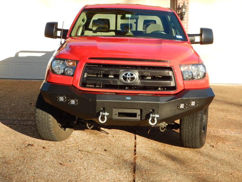 DV8 Offroad 07-13 Toyota Tundra Front Bumper Bumpers - Steel DV8 Offroad