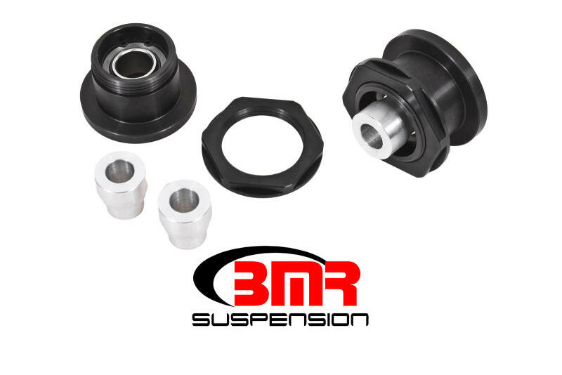 BMR 79-04 SN95 Mustang 8.8in Differential Bearing Kit (Spherical Bearings) - Black Anodized Differential Bushings BMR Suspension