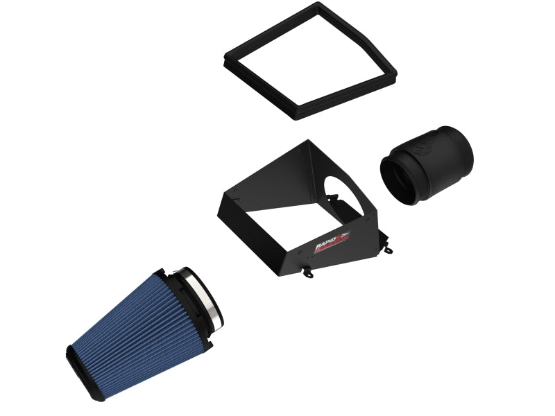 aFe 24-26 Jeep Wrangler JL L4-2.0L Rapid Induction Cold Air Intake System w/ Pro 5R Filter Cold Air Intakes aFe