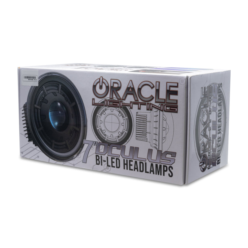 Oracle Oculus 7in Bi-LED Projector Headlights for Jeep Wrangler JK - 6000K Headlights ORACLE Lighting