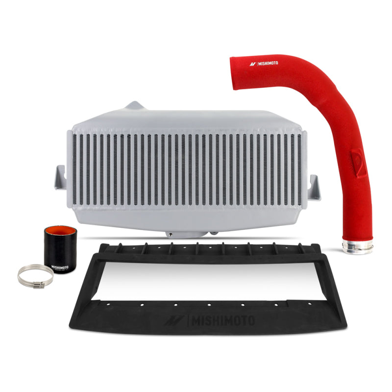 Mishimoto 22+ WRX TMIC Kit Silver Core Red Pipes Intercooler Kits Mishimoto
