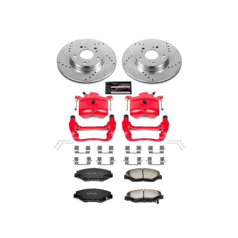 Power Stop 2013 Acura ILX Front Z36 Truck & Tow Brake Kit w/Calipers Brake Kits - Performance D&S PowerStop