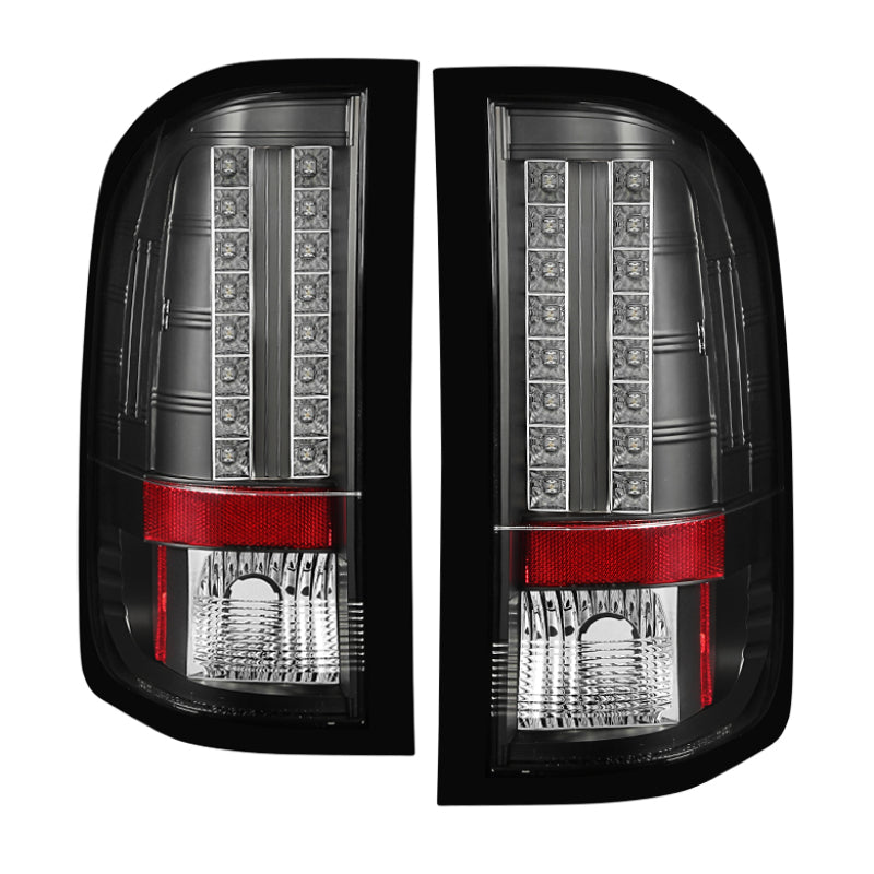 Spyder Chevy Silverado 07-13 LED Tail Lights Blk ALT-YD-CS07-LED-BK Tail Lights SPYDER