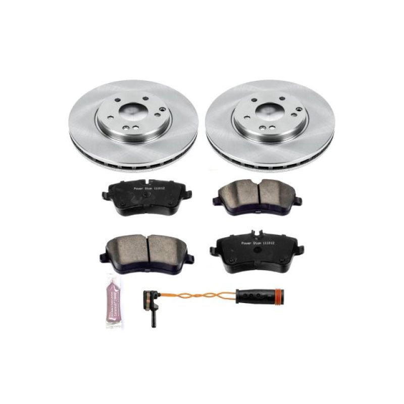 Power Stop 06-08 Mercedes-Benz SLK280 Front Autospecialty Brake Kit Brake Kits - OE PowerStop