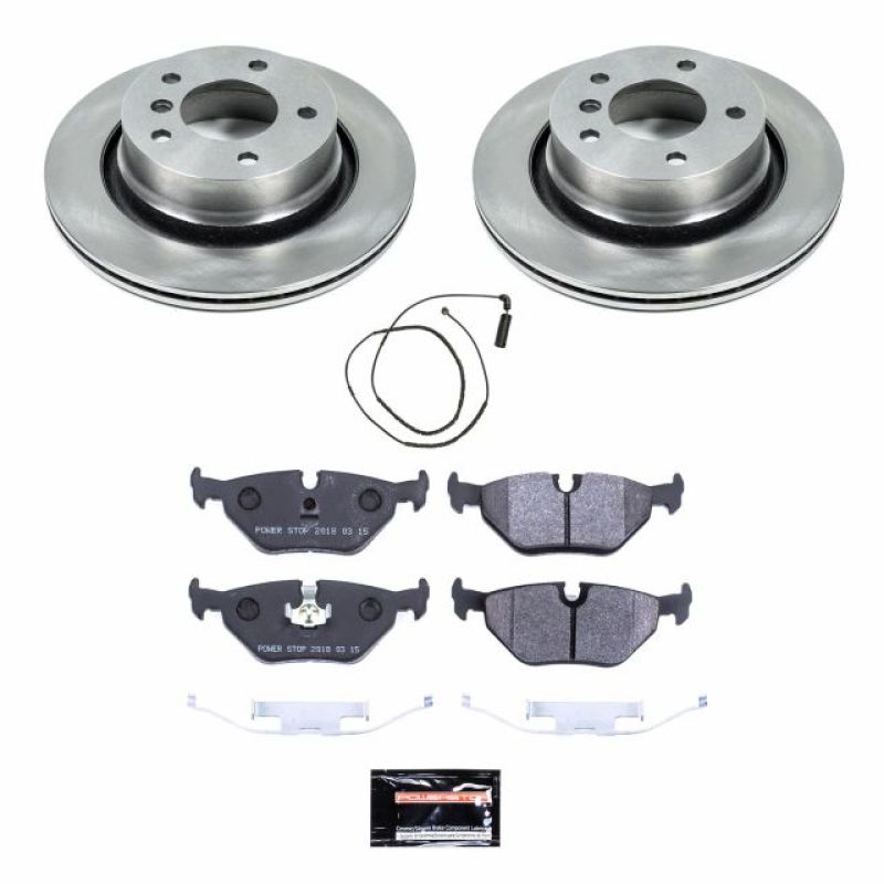 Power Stop 2000 BMW 323i Rear Track Day SPEC Brake Kit Brake Kits - Performance Blank PowerStop