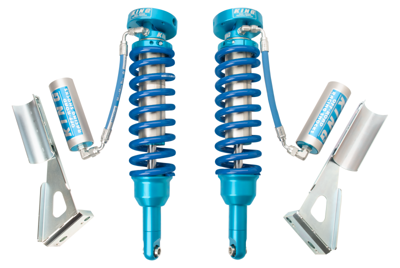 King Shocks 2005+ Toyota Tacoma (6 Lug) Front 2.5 Dia Remote Reservoir Coilover (Pair) Coilovers King Shocks