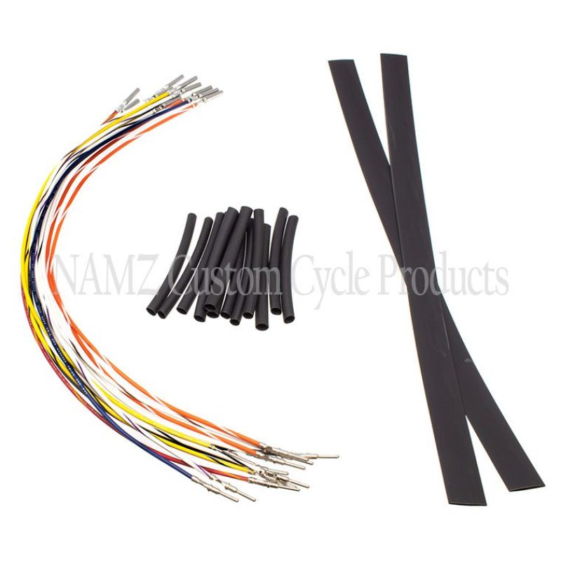 NAMZ 96-06 V-Twin NON-Baggers Handlebar Control Complete Xtension Harness 4in. Wiring Harnesses NAMZ