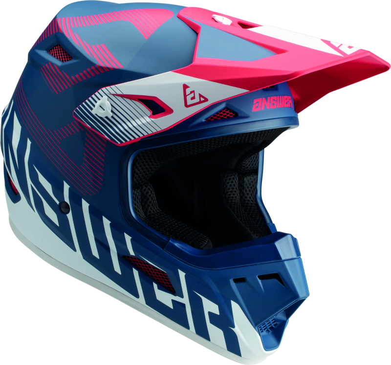 Answer AR1 V2 Bold Helmet Red/White/Blue Youth - Large Helmets and Accessories Answer