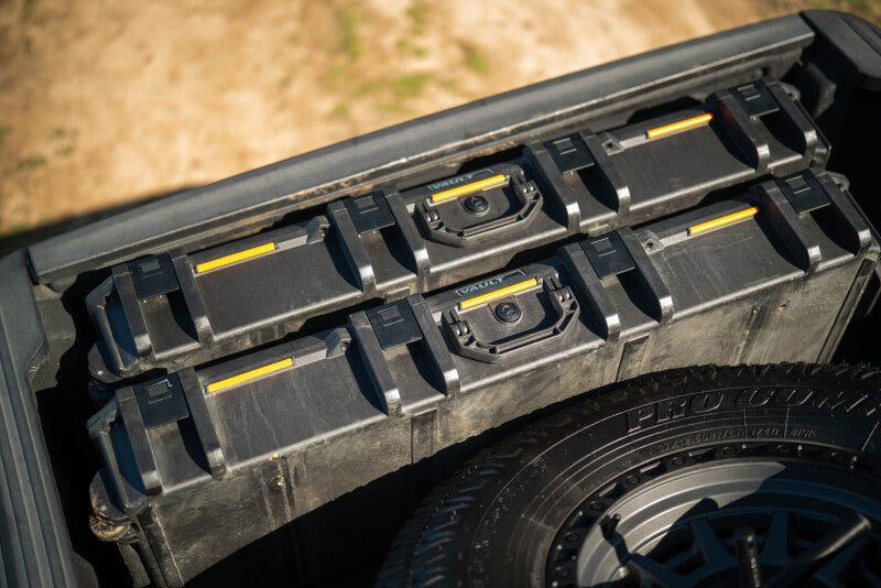 DV8 Offroad 2020+ Jeep Gladiator JT Adjustable In-Bed Tire Carrier Chase Racks DV8 Offroad