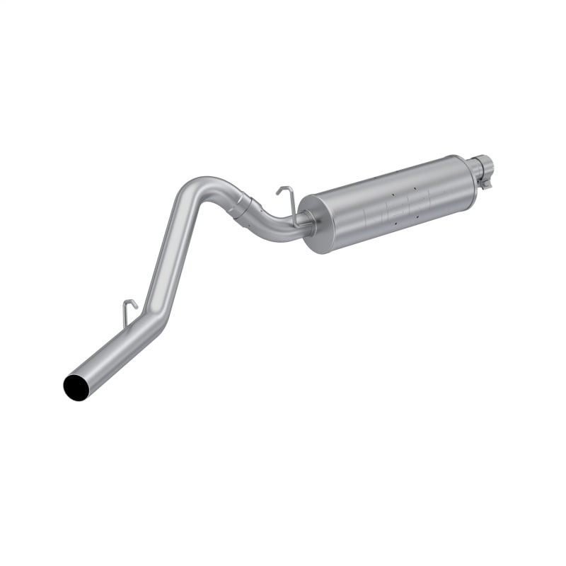 MBRP 97-99 Jeep Wrangler TJ Inline-4 2.5L/Inline-6 2.5in Aluminized Steel Cat Back Single Side Exit Catback MBRP