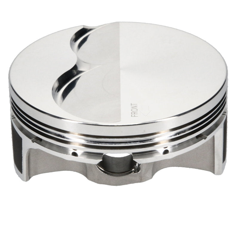 JE Pistons GM LS ASYM FSR Flat Top 3.900 STRK 4.010 Bore - Set of 8 Pistons - Forged - Single JE Pistons
