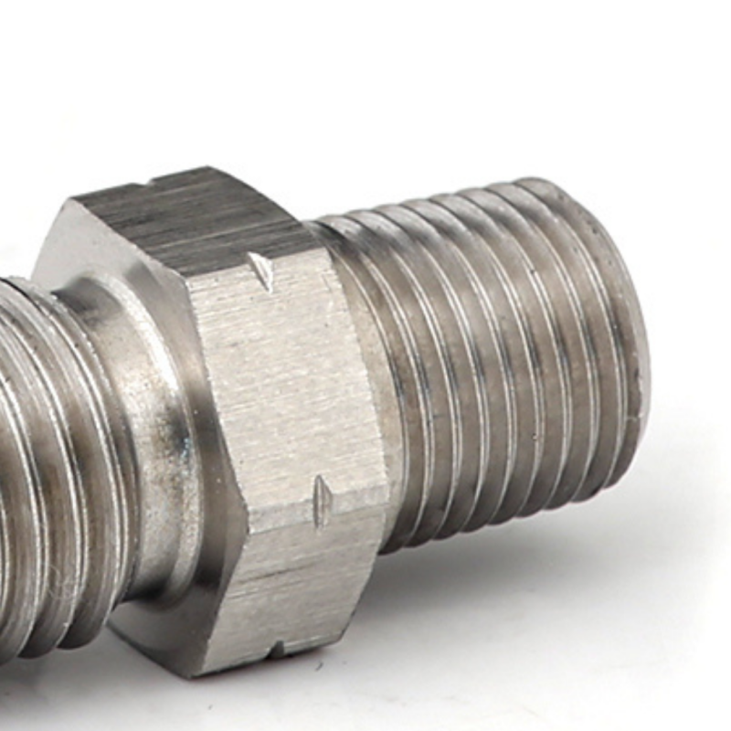 GFB 1/8in BSPT Male to -4AN Male Flare (Stainless Steel) Wastegates Go Fast Bits