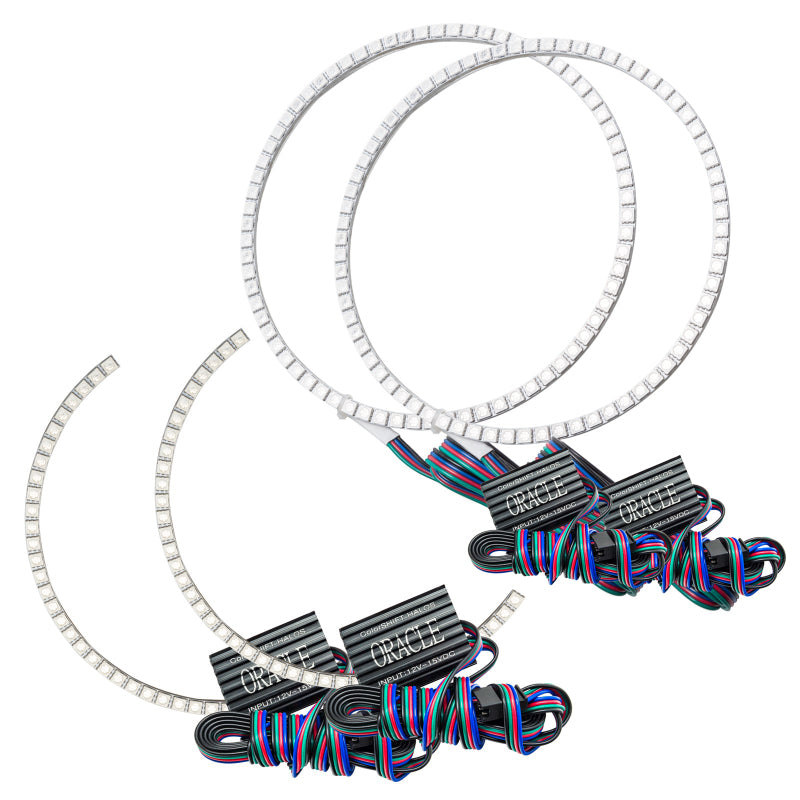 Oracle Toyota Tundra 14-17 Dual Halo Kit - ColorSHIFT w/o Controller Headlights ORACLE Lighting