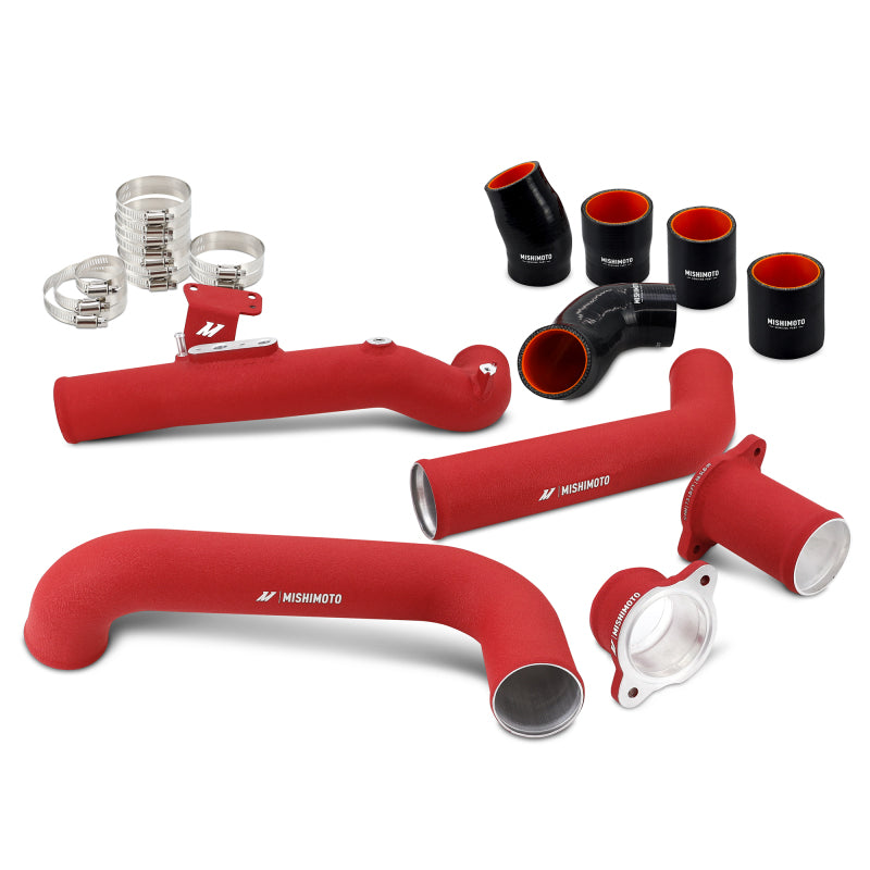 Mishimoto 2022+ Honda Civic 1.5T Intercooler Pipe Kit - Red Intercooler Pipe Kits Mishimoto