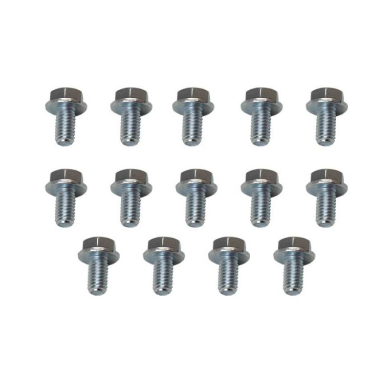 Moroso GM Powerglide Stamped Steel Transmission Pan Bolts - Set of 14 Bolts Moroso