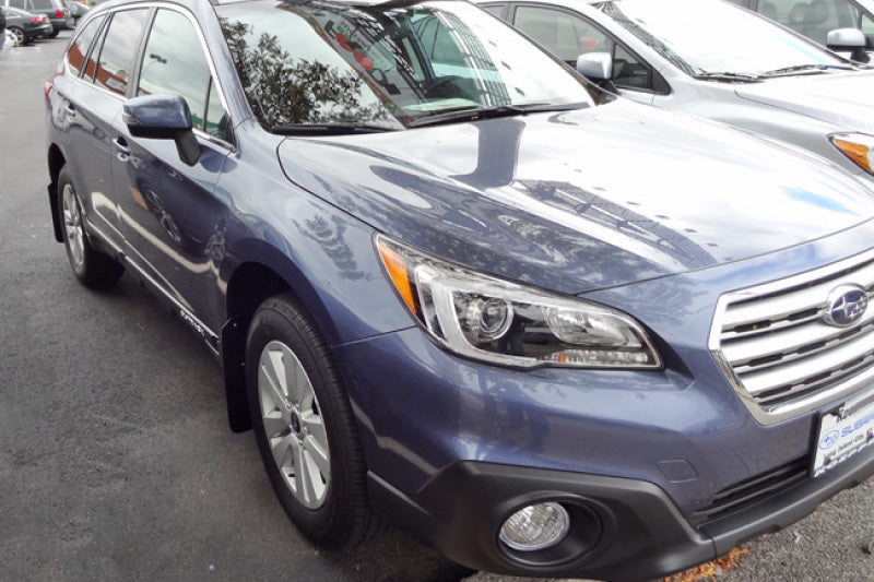 Rally Armor 15-19 Subaru Outback Black UR Mud Flap w/ Red Logo Mud Flaps Rally Armor