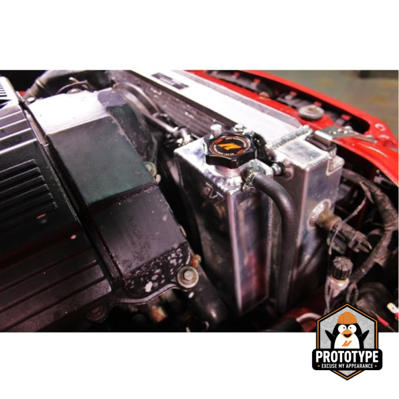 Mishimoto 92-99 BMW 3 Series Aluminum Coolant Expansion Tank - Black Coolant Reservoirs Mishimoto