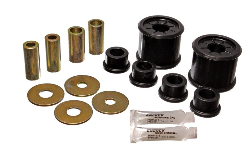 Energy Suspension 2/01-04 Mitsubishi Eclipse FWD Black Front Control Arm Bushing Set Bushing Kits Energy Suspension