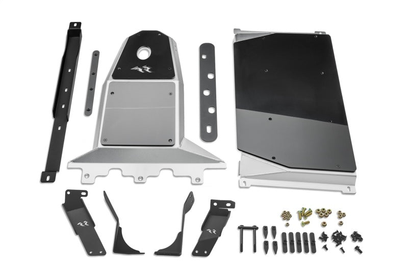 Rugged Ridge 18-23 Jeep Wrangler JLU 4dr Alum. Skid Plate for Engine/Trans - Tex. Blk Skid Plates Rugged Ridge