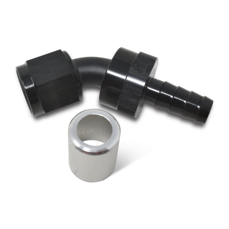 Russell Performance -6 AN Proclassic Crimp 45 Degree End (O.D. 0.600) Fittings Russell