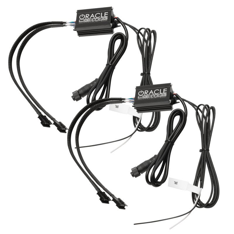 Oracle 15-21 Dodge Challenger RGB+W Headlight DRL Upgrade Kit - ColorSHIFT+W Headlights ORACLE Lighting