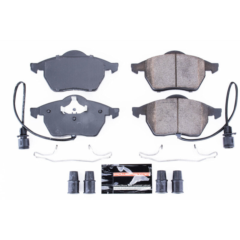 Power Stop 92-94 Audi 100 Front Z23 Evo Sport Brake Pad w/Hardware Brake Pads - Performance PowerStop