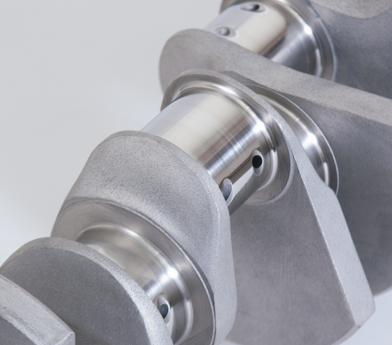 Eagle Chrysler BB 8 Bolt Rear Flange 4.375in Stroke 2.200in Rod Journal Forged 4340 Steel Crankshaft Crankshafts Eagle