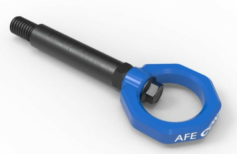 aFe Control Rear Tow Hook Blue BMW F-Chassis 2/3/4/M Other Body Components aFe