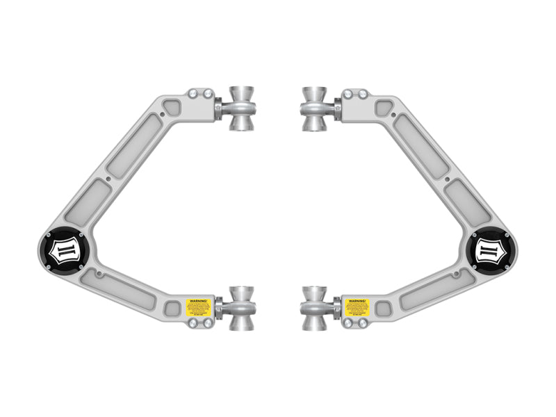 ICON 2023+ Chevrolet Colorado Billet UCA DJ Pro Kit Control Arms ICON