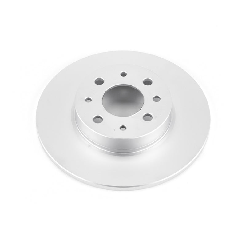 Power Stop 13-18 Fiat 500 Rear Evolution High Carbon Geomet Coated Rotor Brake Rotors - OE - Cryo PowerStop