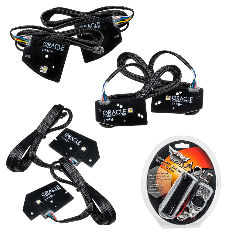 Oracle 19-21 RAM 1500 Projector LED Headlight DRL Kit - RGBW+A w/ RF Controller Headlights ORACLE Lighting
