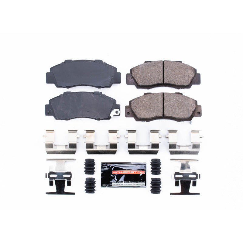 Power Stop 97-99 Acura CL Front Z23 Evolution Sport Brake Pads w/Hardware Brake Pads - Performance PowerStop