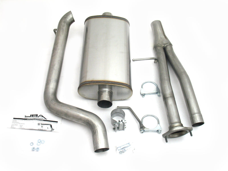 JBA 03-06 Hummer H2 6.0L 409SS Single Rear Exit Cat-Back Exhaust Catback JBA
