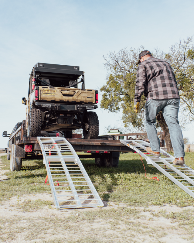 QuadBoss 1500 Arched Ramp 94in x 18in (7.8ft x 1.5 ft) Ramps QuadBoss