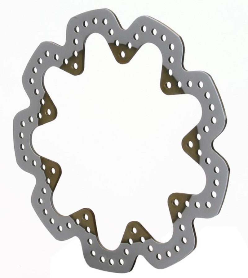 Wilwood Rotor-Stainless Scalloped 10.50 x .160 - 9 on 7.00in Brake Rotors - 2 Piece Wilwood