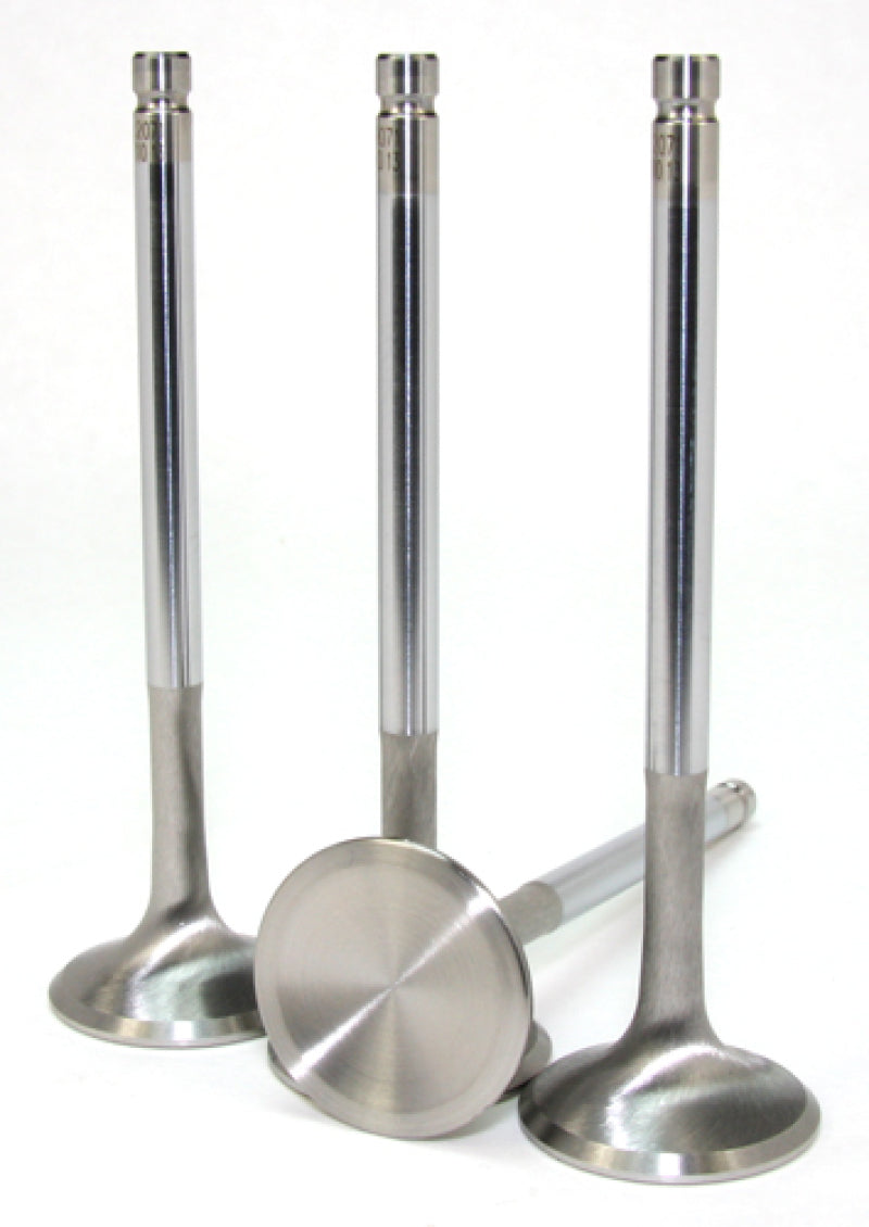 GSC P-D Toyota 3STGE 23-8N Chrome Polished Exhaust Valve - 29mm Head (STD) - SET 8 Valves GSC Power Division