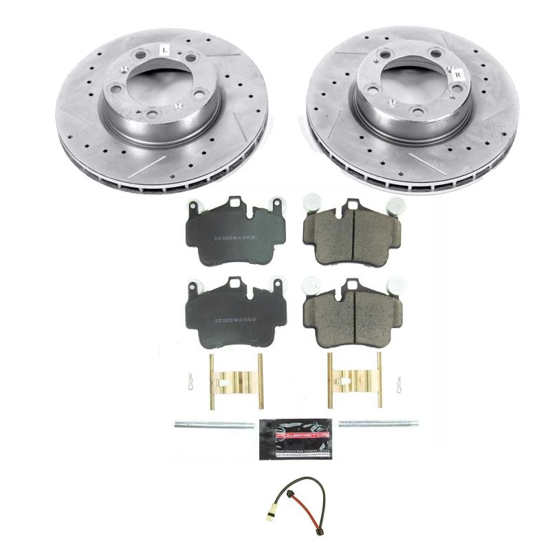 Power Stop 2005 Porsche 911 Front Z23 Evolution Sport Brake Kit Brake Kits - Performance D&S PowerStop