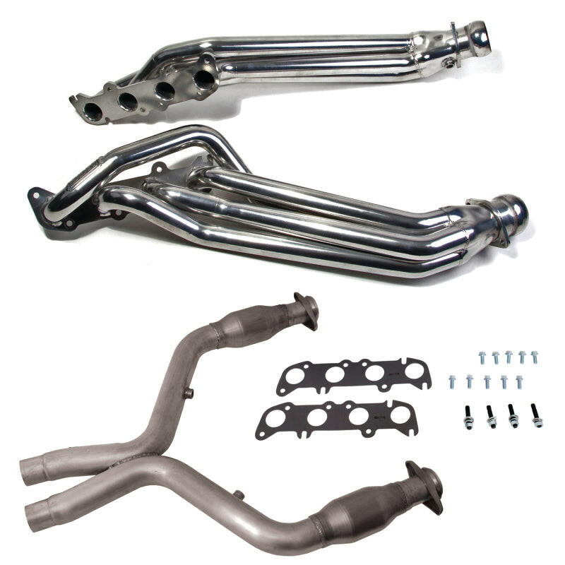 BBK 16-20 Ford Mustang GT350 3in High Flow Catted Pipe Kit (For 1856/18560/18565) Connecting Pipes BBK