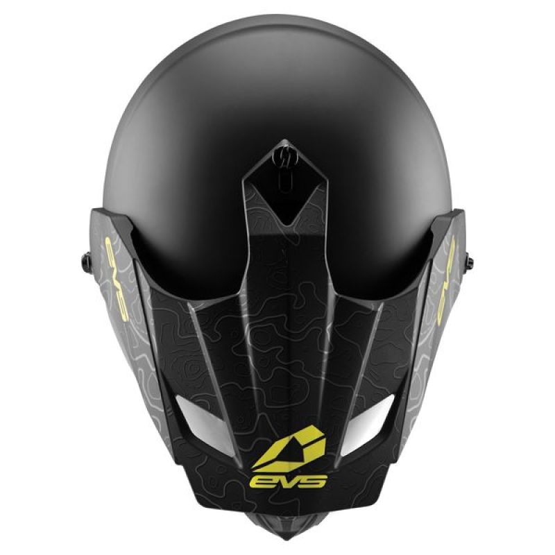 EVS T5 Dual Sport Venture Arise Helmet Visor - Matte Black Helmets and Accessories EVS