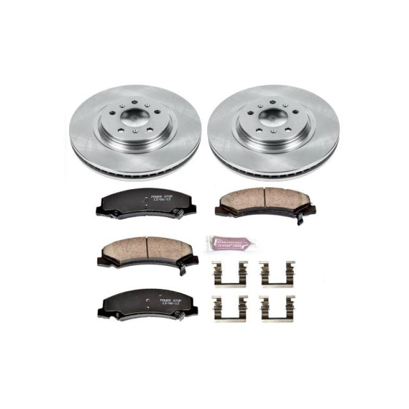 Power Stop 08-09 Buick Allure Front Autospecialty Brake Kit Brake Kits - OE PowerStop