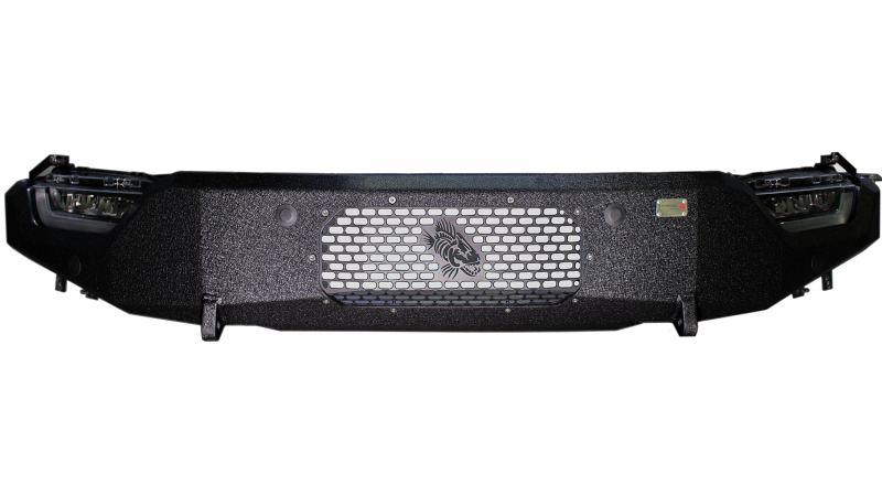 Fishbone Offroad 2021+ Ford F150 Front Bumper - Black Bumpers - Steel Fishbone Offroad