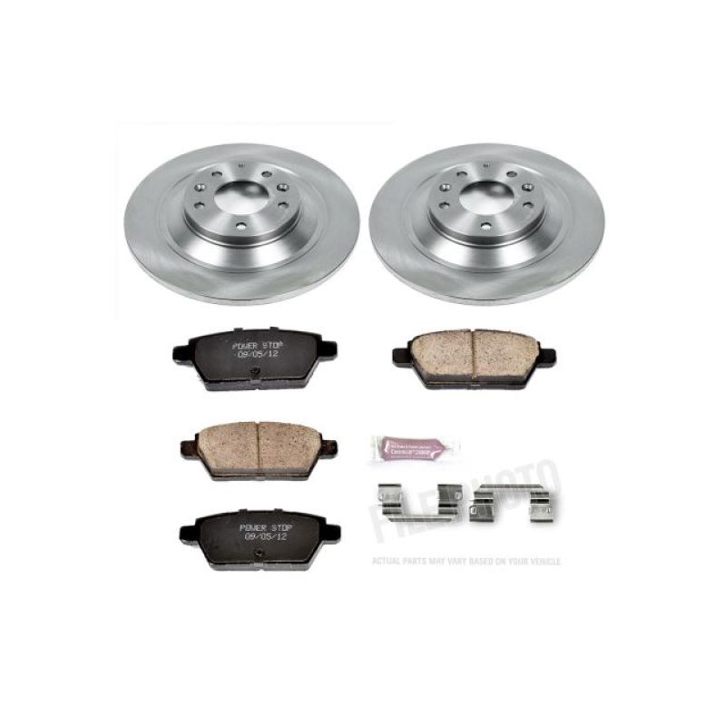 Power Stop 06-07 Mazda 6 Rear Autospecialty Brake Kit Brake Kits - OE PowerStop