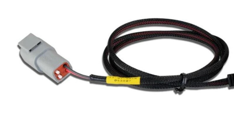 AEM CD Carbon AEMNet Power Adapter w/ Standard 12V Automotive Power Port Interface Wiring Harnesses AEM