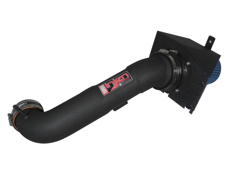 Injen 09-10 Ford F-150 3 valve V8 4.6L Wrinkle Black Power-Flow Air Intake System Cold Air Intakes Injen